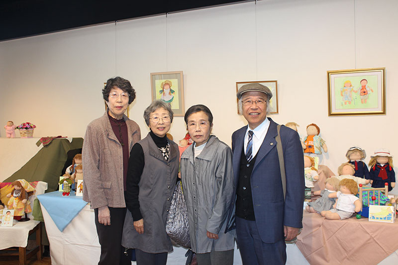 ミニ同窓会 高校時代の同級生が覗いてくれました