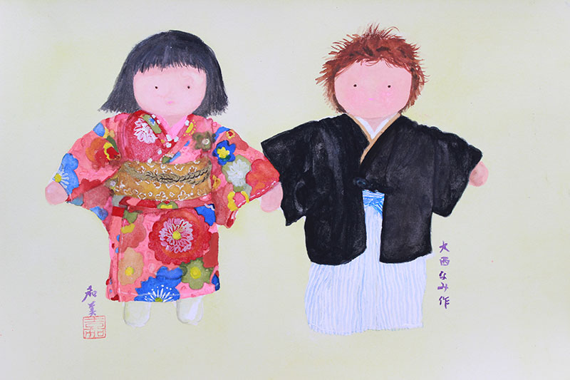 ウォルドルフ作品展のために