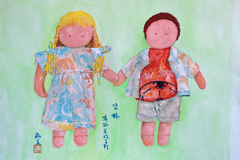 ウォルドルフ作品展のために