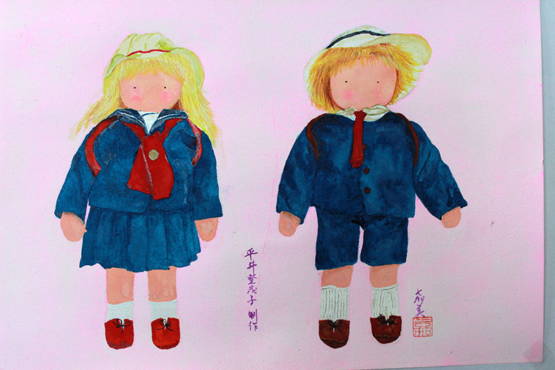 ウォルドルフ作品展のために