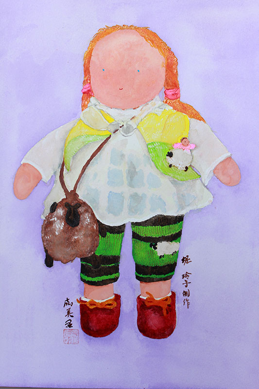 ウォルドルフ作品展のために