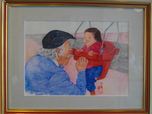 ぶらんこ大好き!