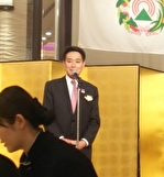 前原誠司議員も元気な姿を見せておられました