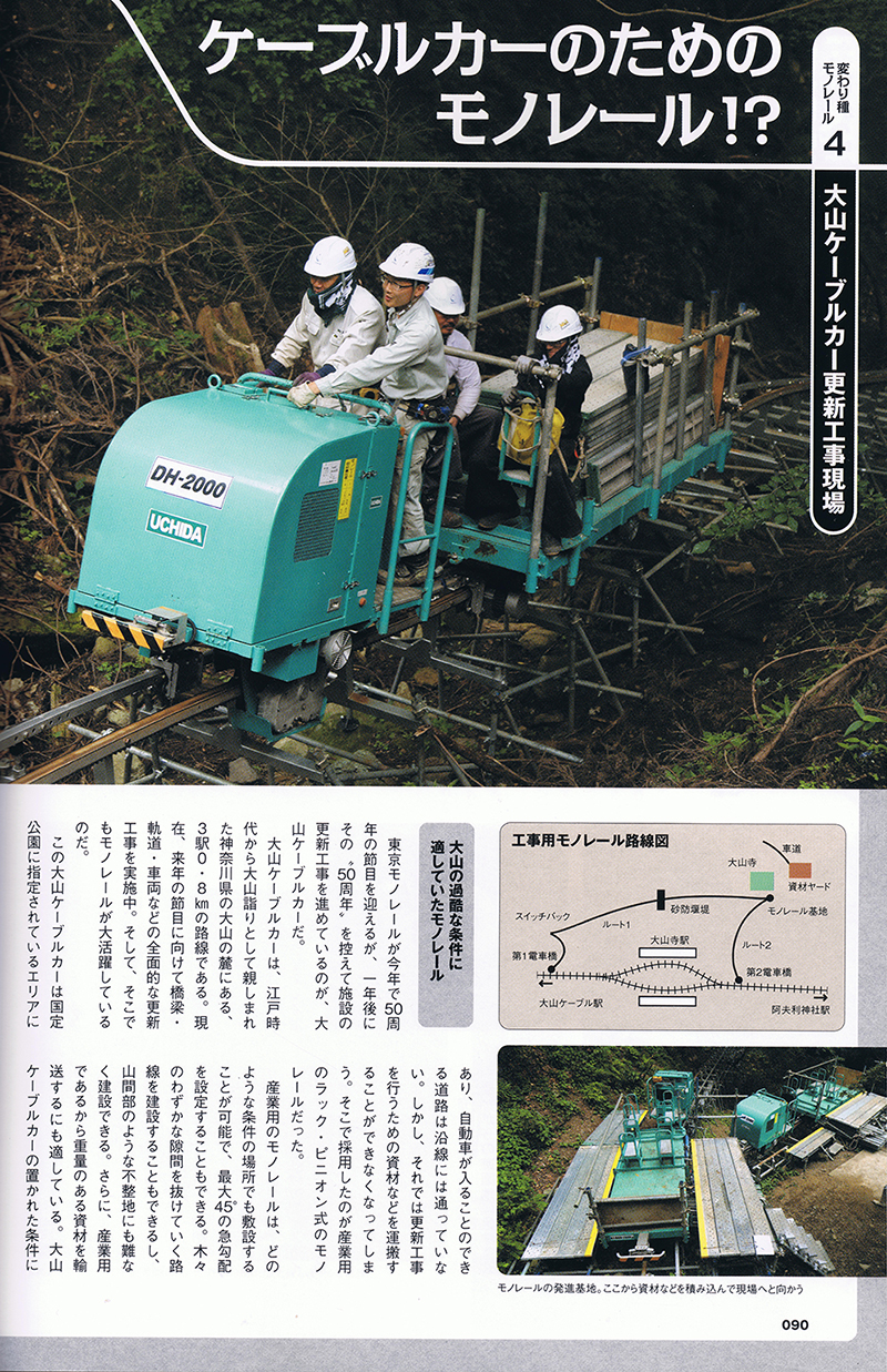 内田産業株式会社 業務用モノレール